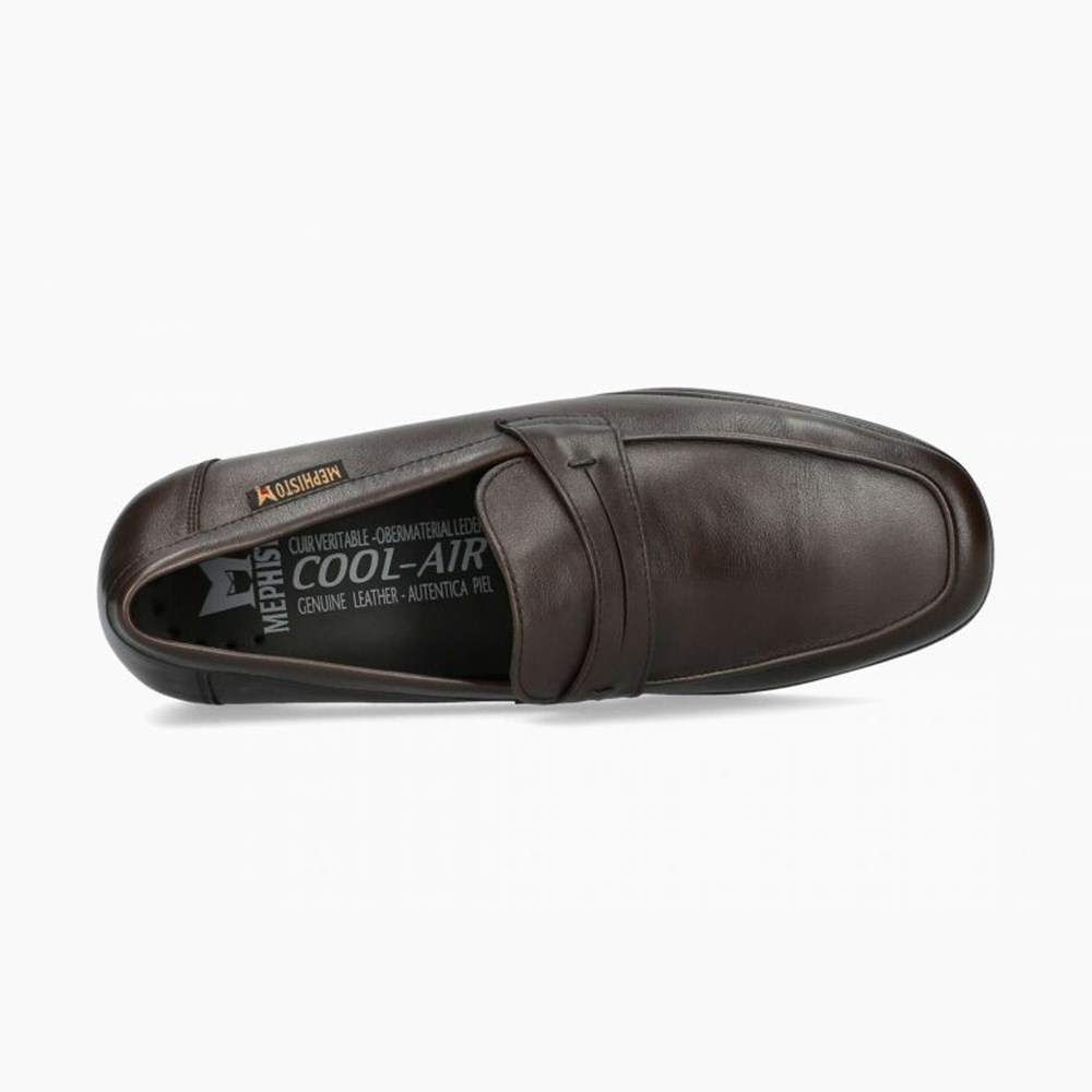 Mephisto Alexis N Slip On Sko Herre Brune | 731289YHB