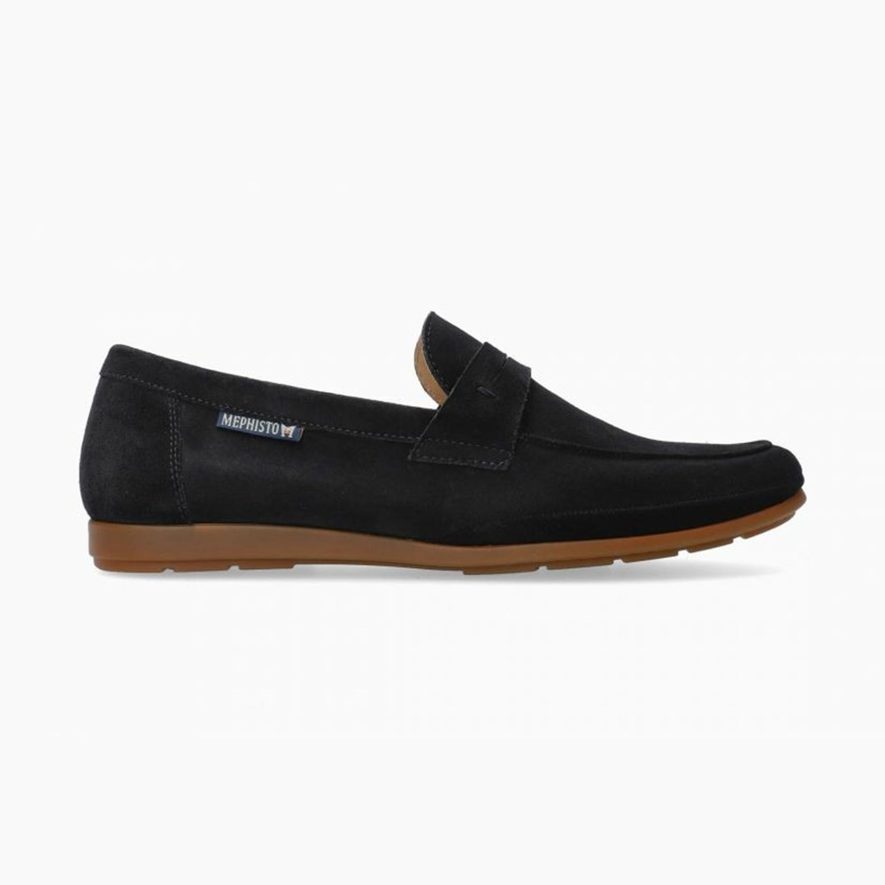 Mephisto Alexis Slip On Sko Herre Mørkeblå | 324719QYE