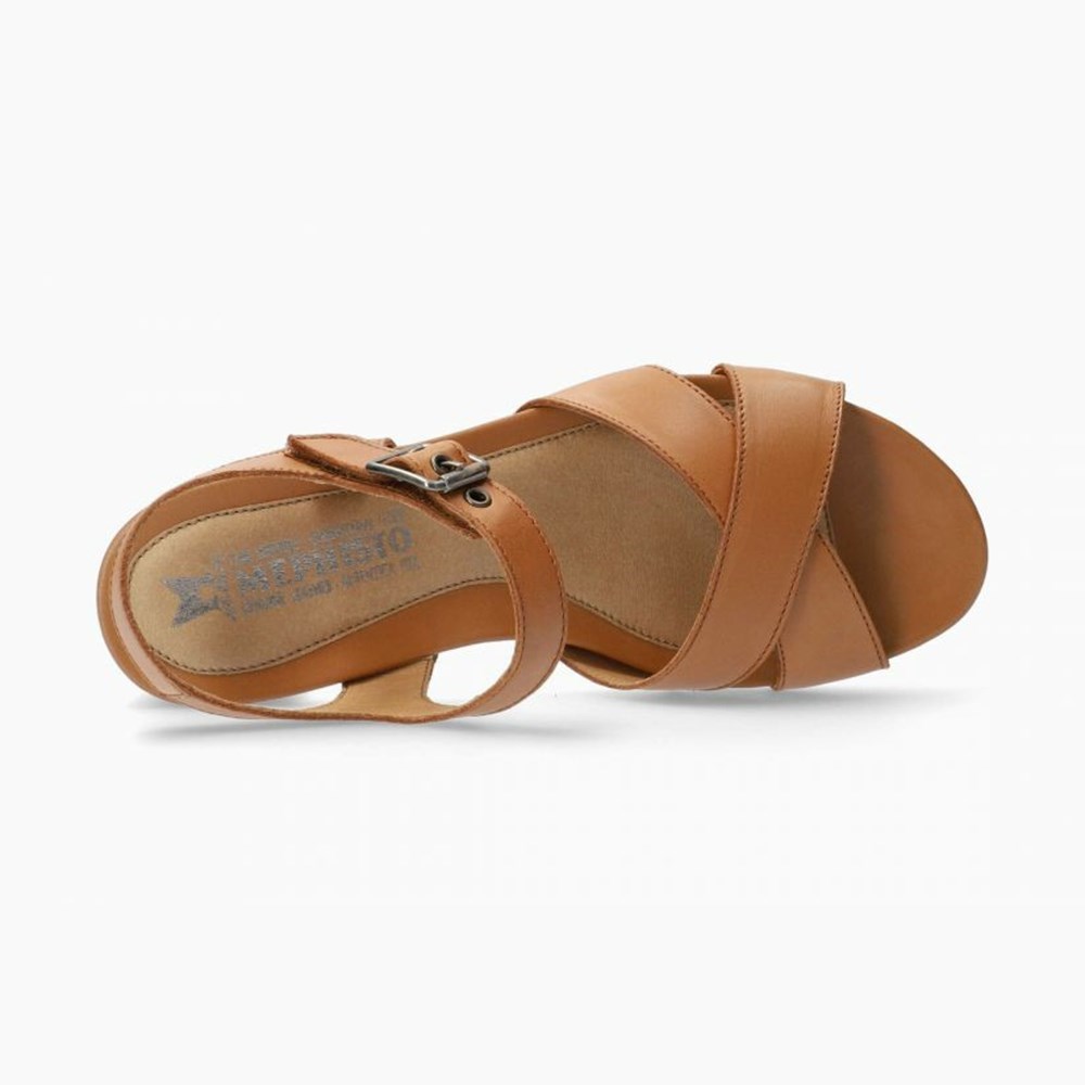 Mephisto Beline Sandaler Dame Brune | 926705VYF