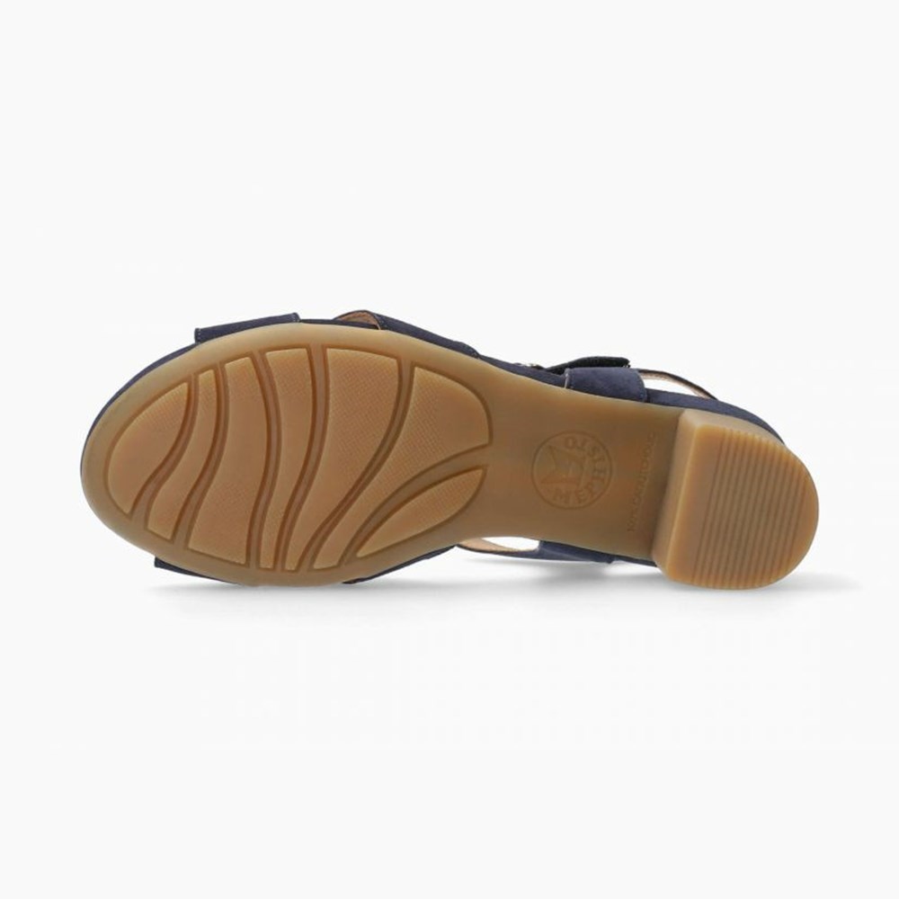 Mephisto Beline Sandaler Dame Mørkeblå | 039821VJU