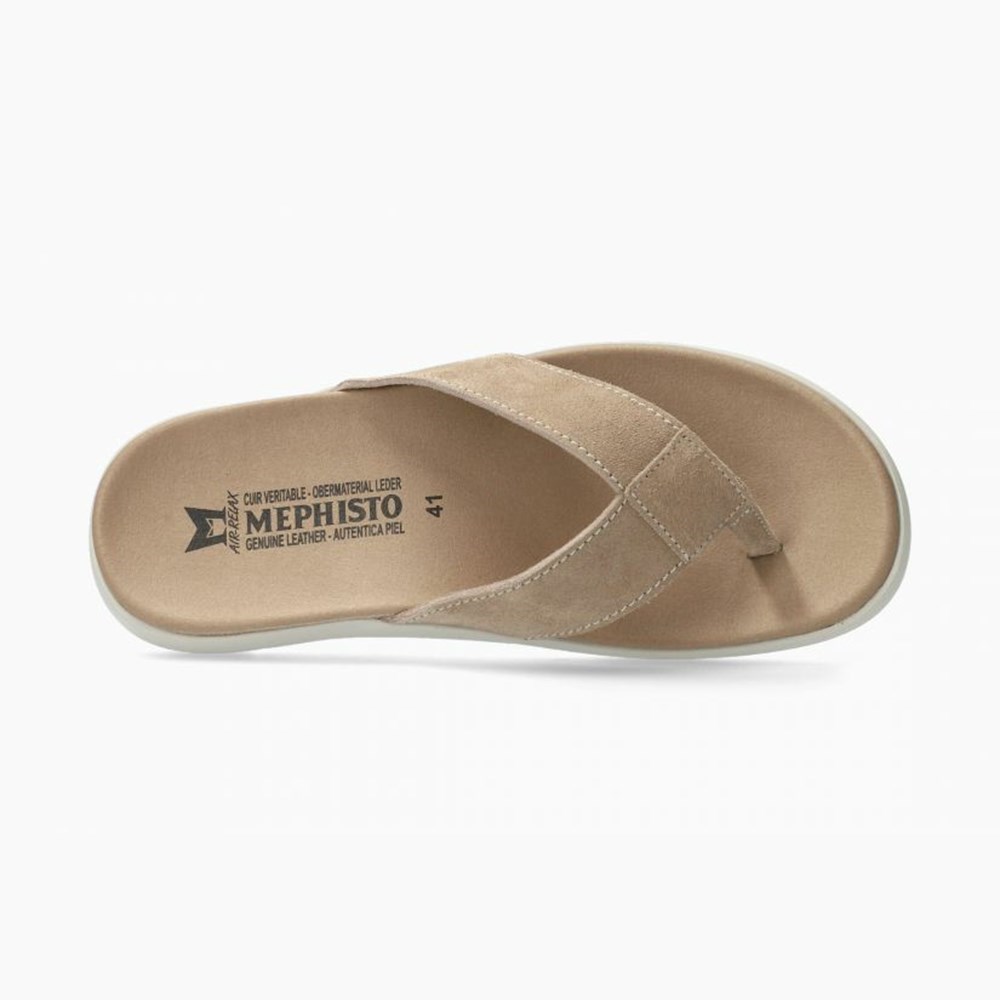 Mephisto Charly Sandaler Herre Beige | 324071AJR