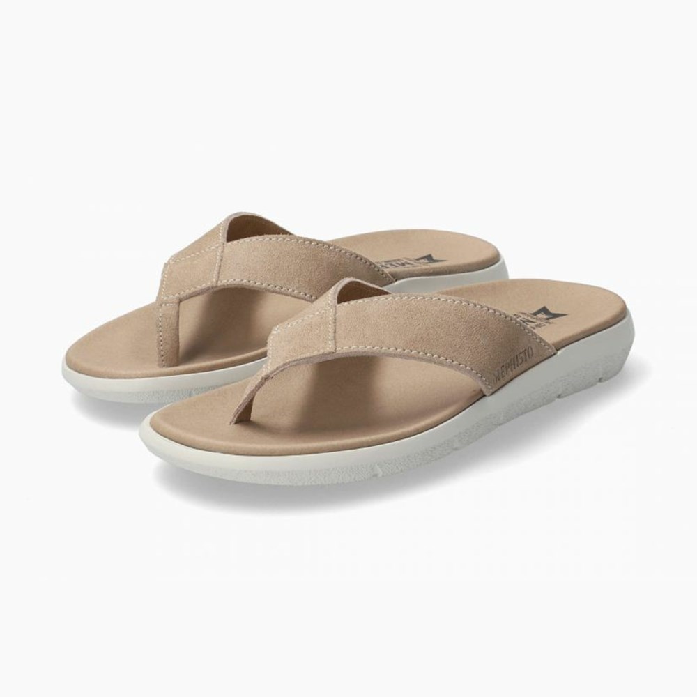 Mephisto Charly Sandaler Herre Beige | 324071AJR