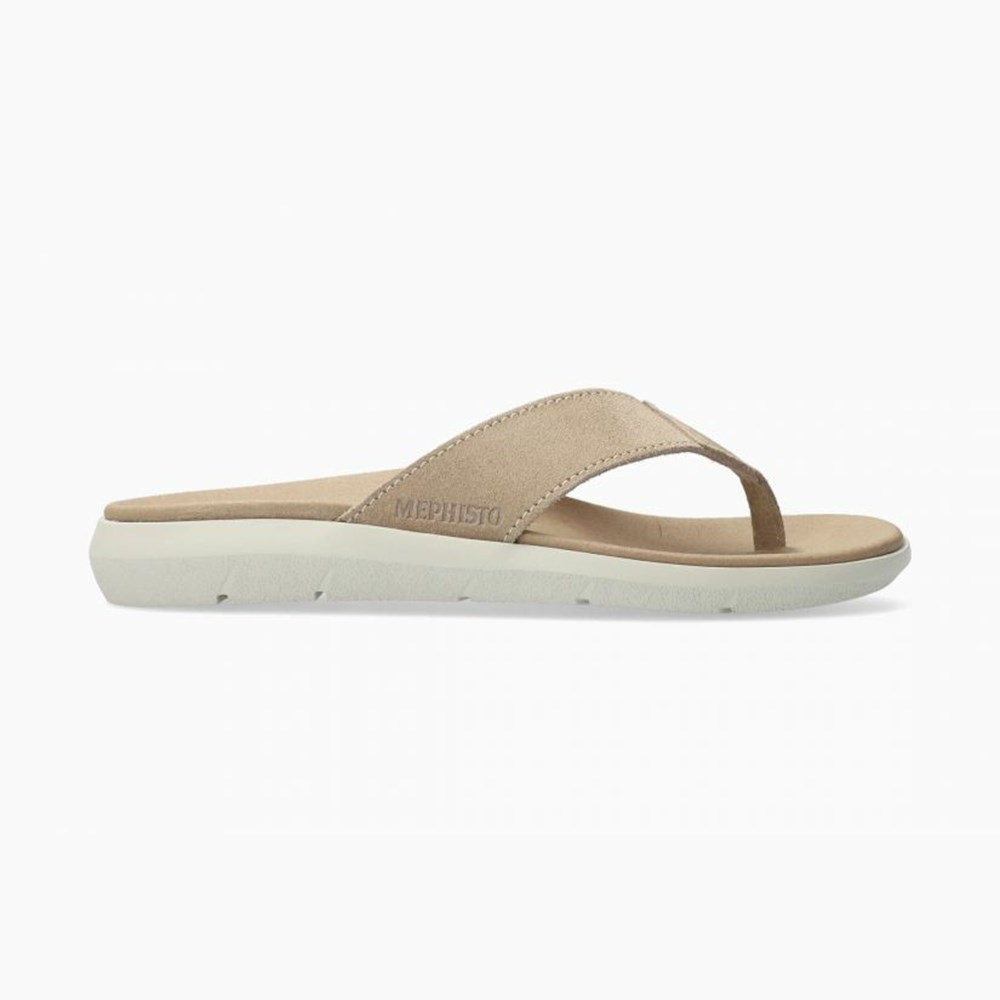 Mephisto Charly Sandaler Herre Beige | 324071AJR