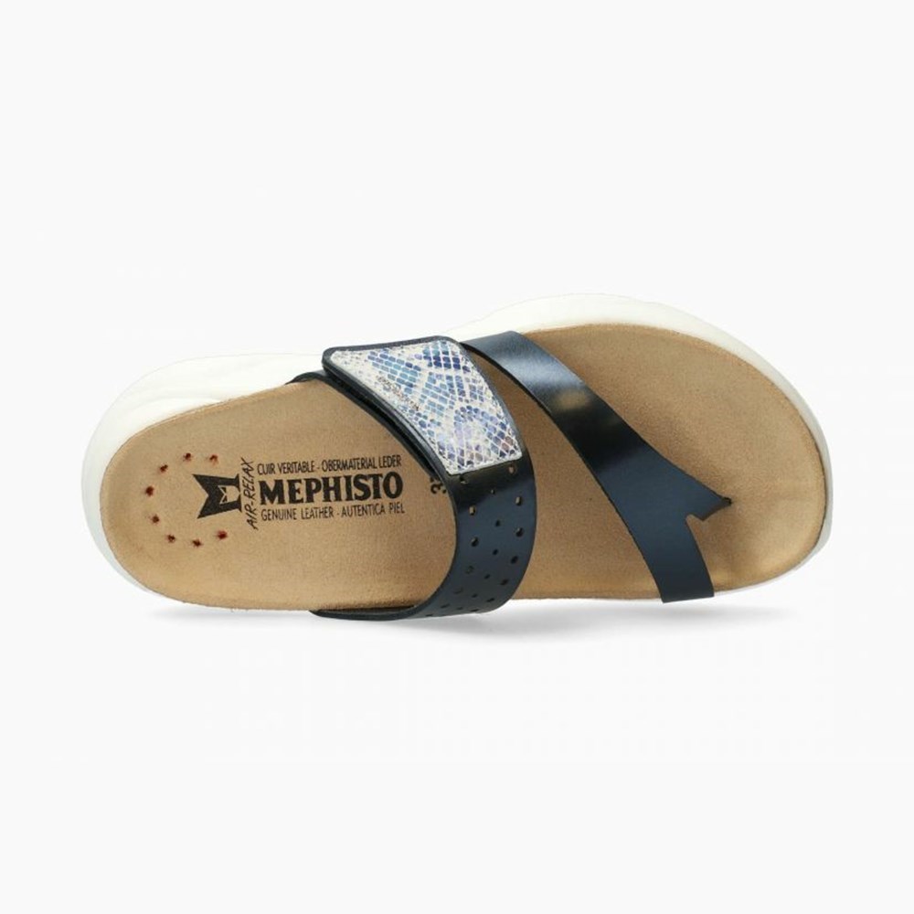 Mephisto Clarie Sandaler Dame Mørkeblå | 254106PSM