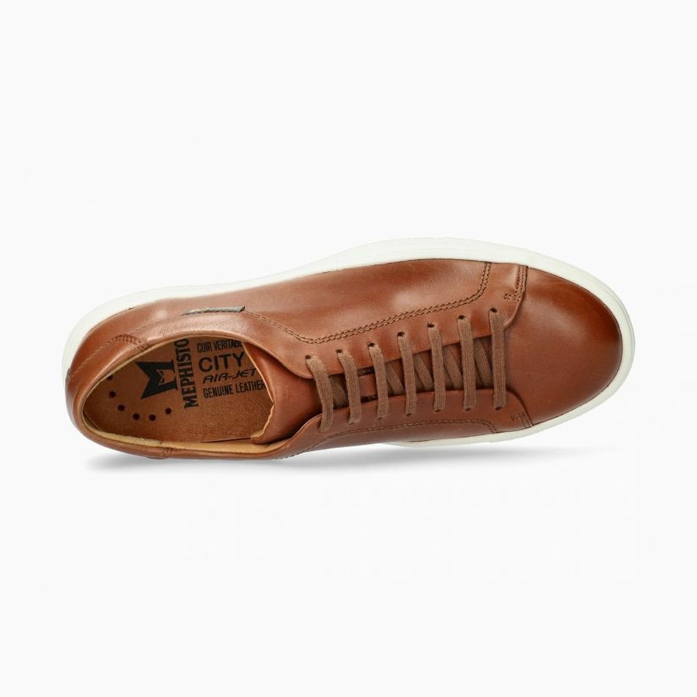 Mephisto Cristiano Sneakers Herre Brune | 084753AVC