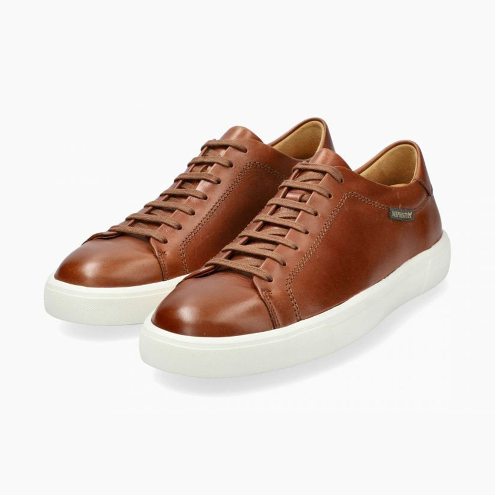 Mephisto Cristiano Sneakers Herre Brune | 084753AVC