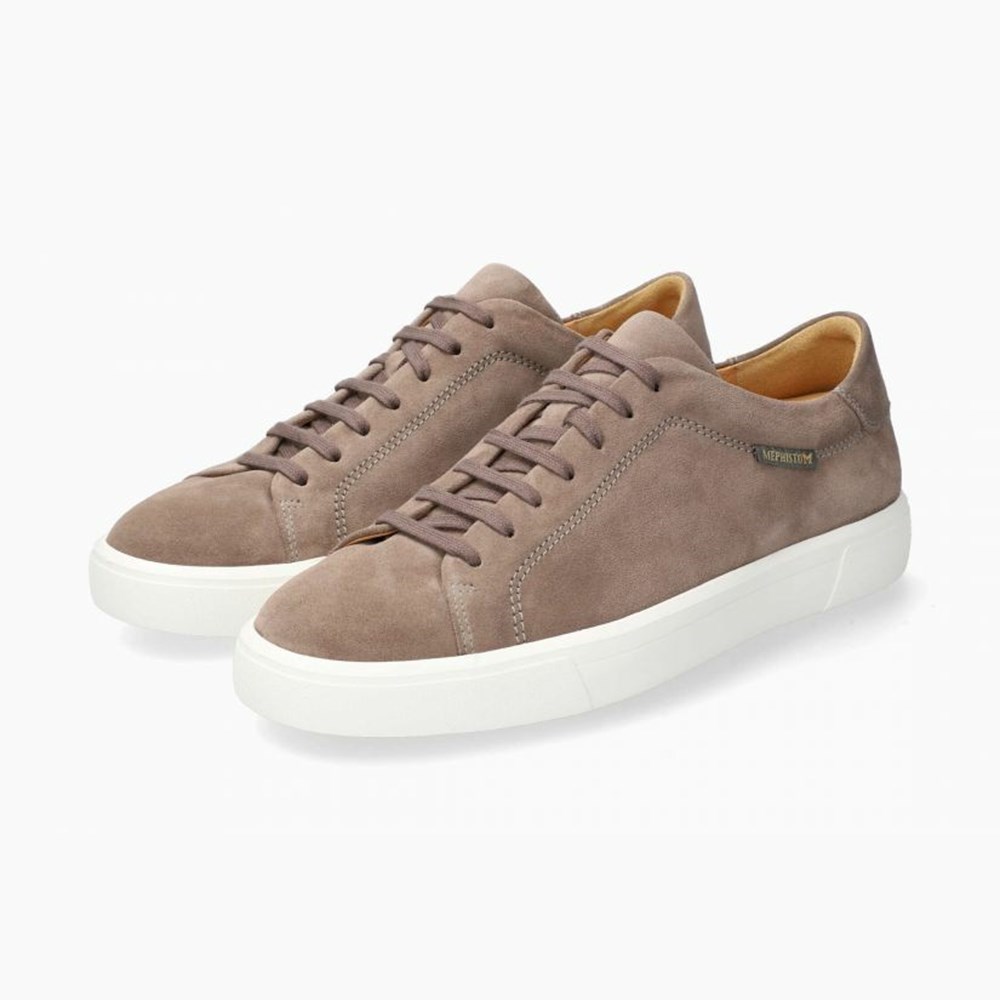 Mephisto Cristiano Sneakers Herre Brune | 670158KGD