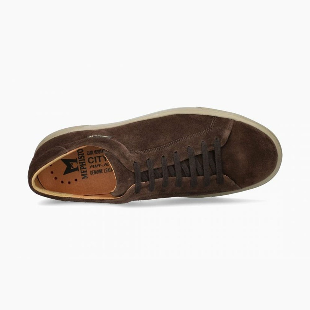 Mephisto Cristiano Sneakers Herre Brune | 673209HDV