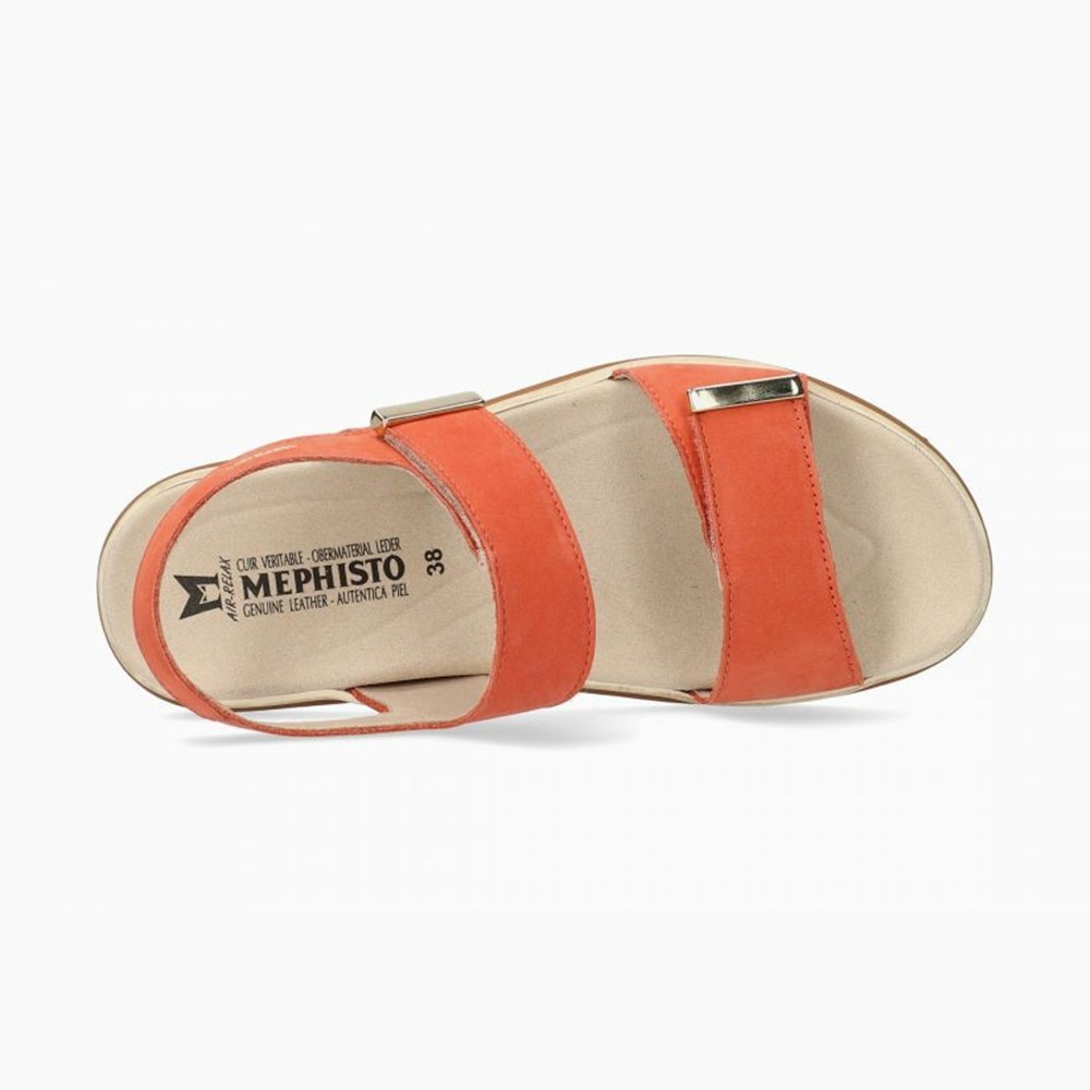 Mephisto Dominica Sandaler Dame Orange | 687124PAL