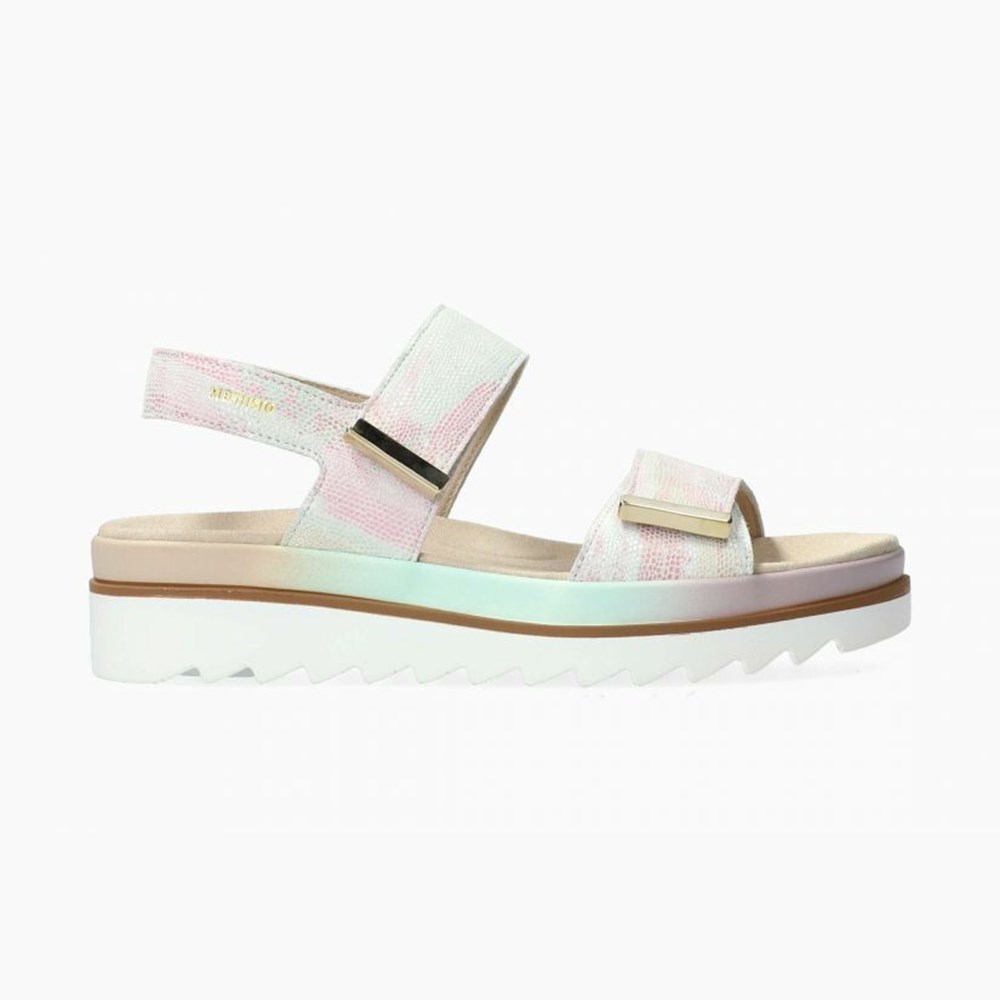 Mephisto Dominica Sandaler Dame White/Pink | 453726AVK