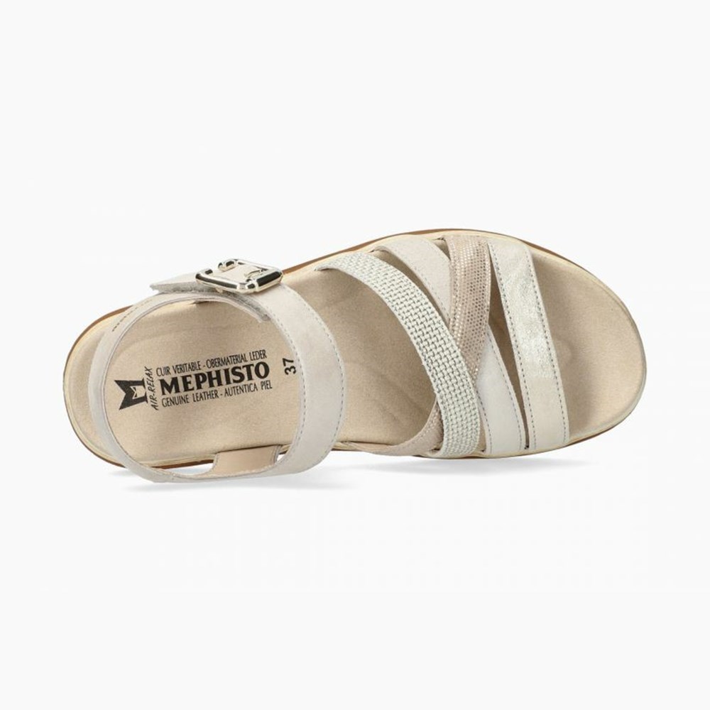 Mephisto Doria Sandaler Dame Sliver | 735642CLQ