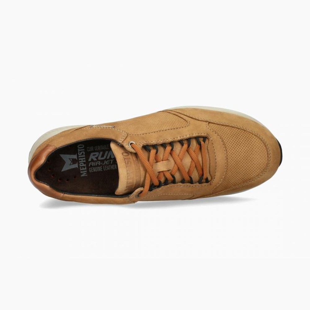 Mephisto Doyle Sneakers Herre Brune | 763845ADY