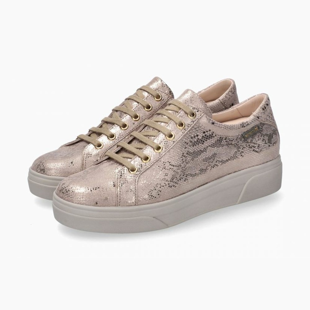 Mephisto Fanya Sneakers Dame Sliver | 037562RID