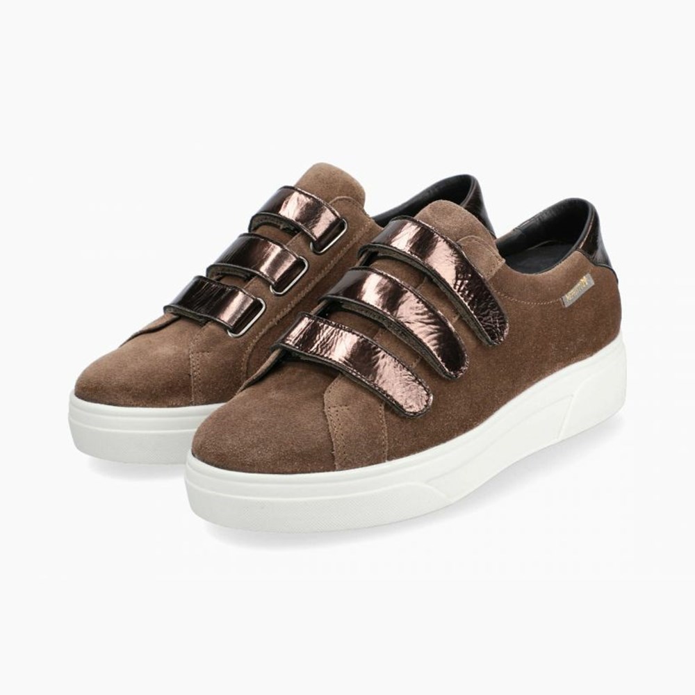 Mephisto Frederica Sneakers Dame Brune | 420379ZQP