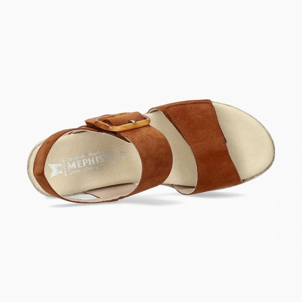 Mephisto Giulia Sandaler Dame Brune | 293481KGN