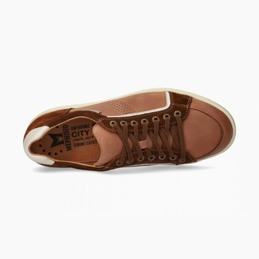 Mephisto Harrison Sneakers Herre Brune | 049738XYZ