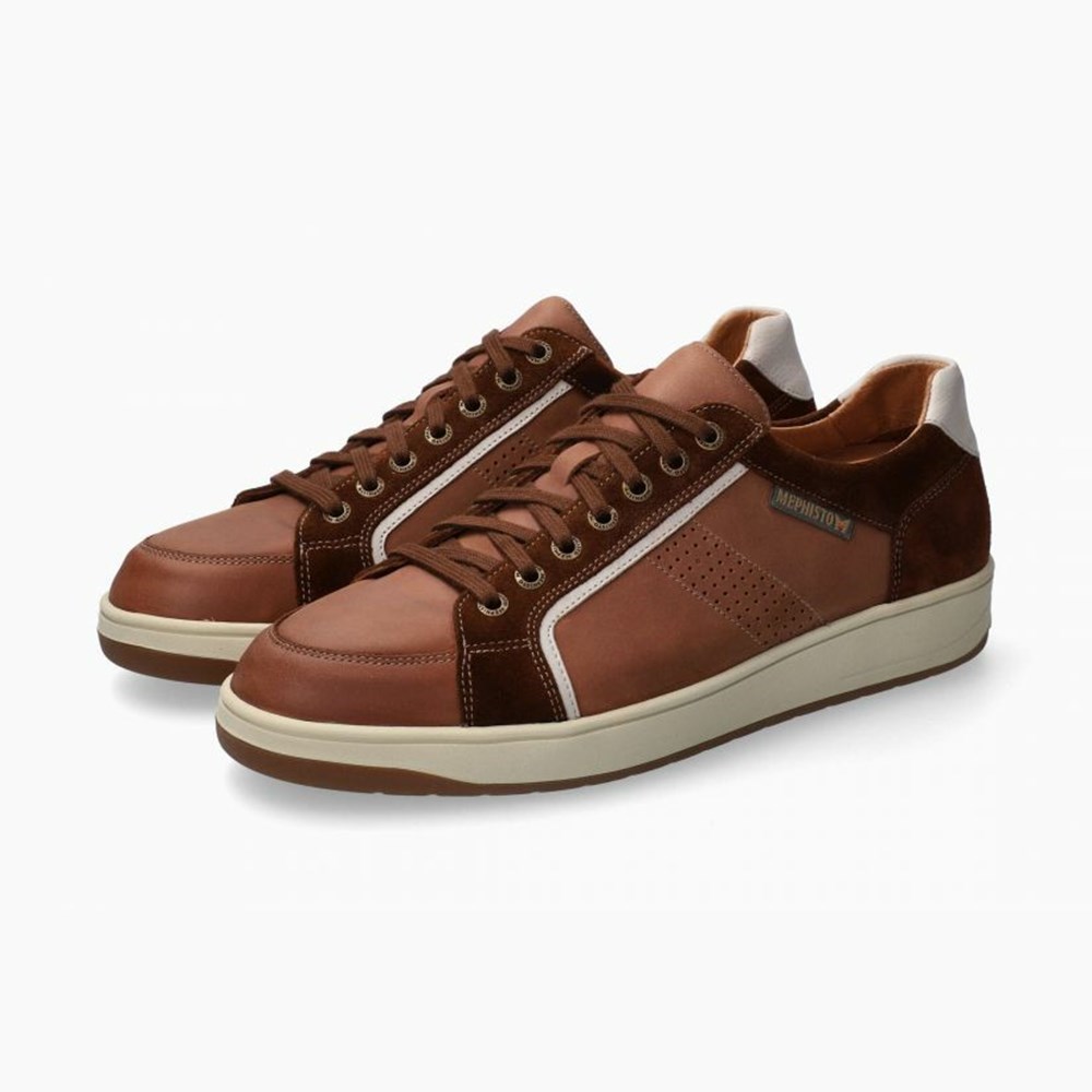 Mephisto Harrison Sneakers Herre Brune | 049738XYZ