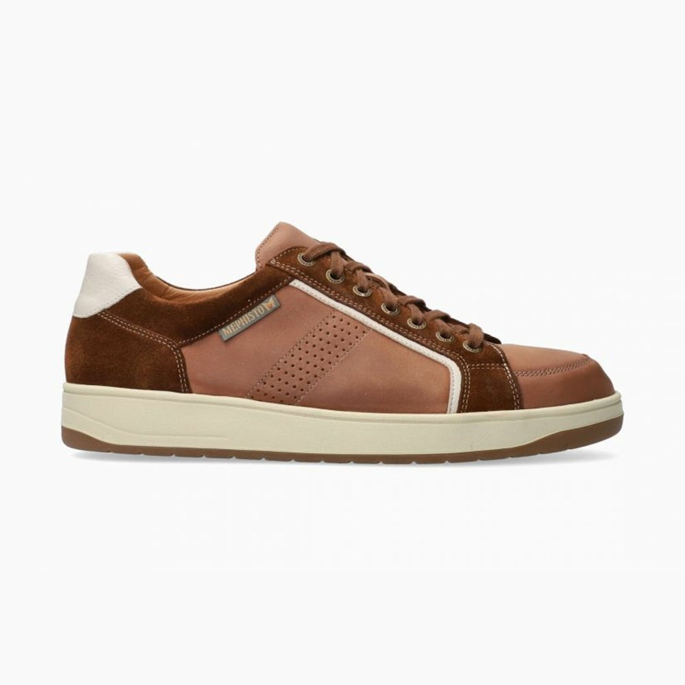 Mephisto Harrison Sneakers Herre Brune | 049738XYZ