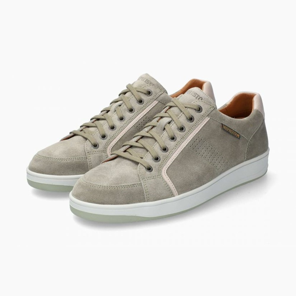 Mephisto Harrison Sneakers Herre Grå | 265741FXK