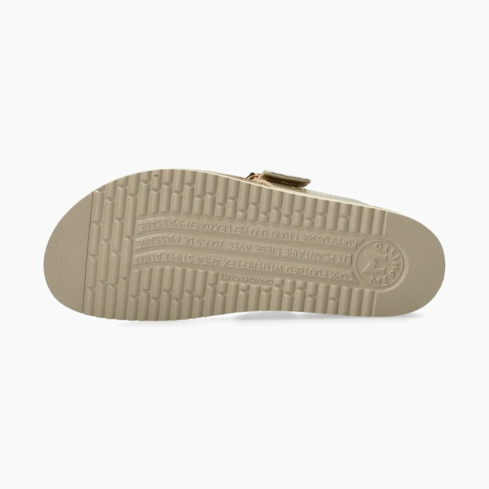 Mephisto Heike Twist Sandaler Dame Guld | 178064PTF