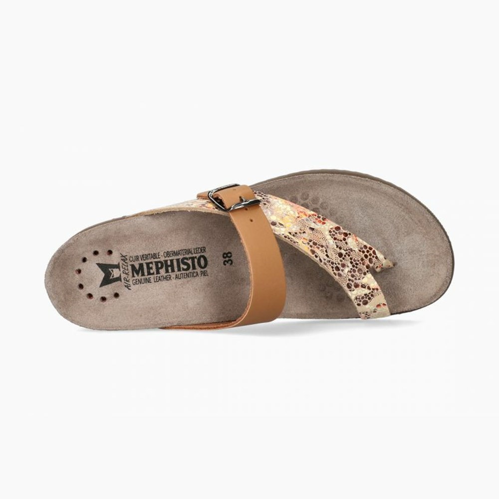 Mephisto Helen Mix Sandaler Dame Brune | 879052JIU