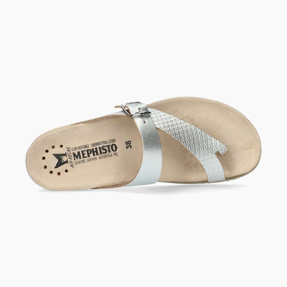 Mephisto Helen Mix Sandaler Dame Sliver | 691458WXF