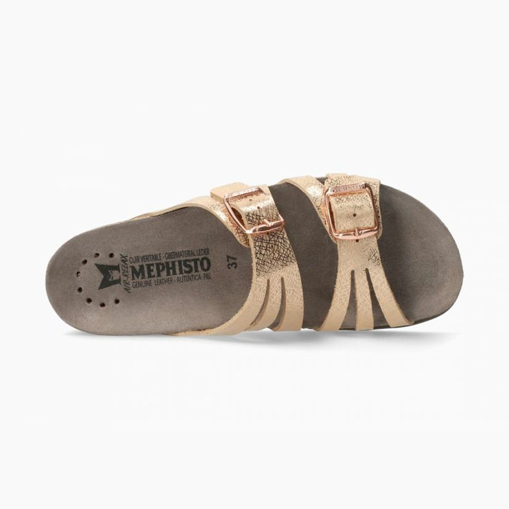 Mephisto Helisa Sandaler Dame Guld | 465903EHN