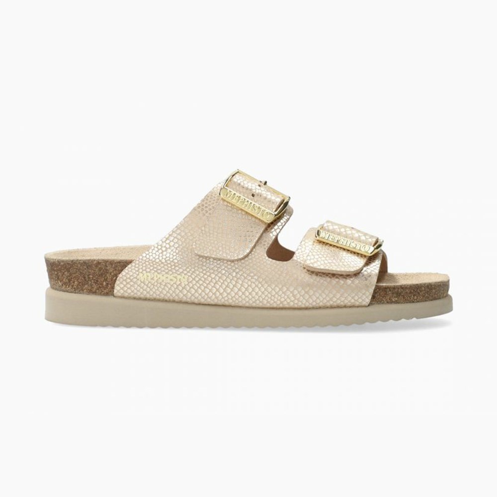 Mephisto Hester Sandaler Dame Guld | 736094KRA