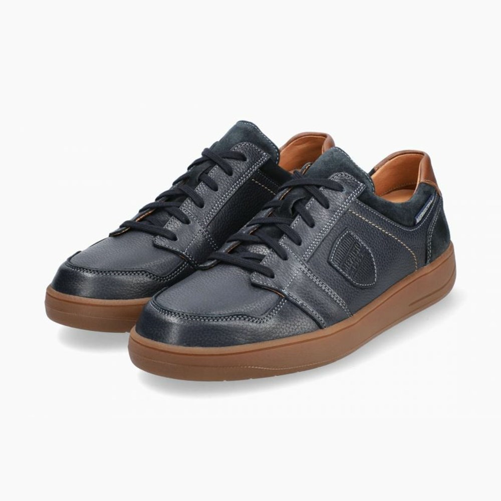 Mephisto Hugh Sneakers Herre Mørkeblå | 105379KHG