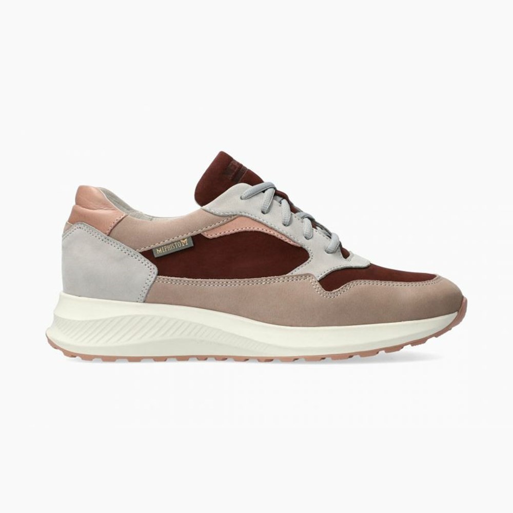 Mephisto Karin Sneakers Dame White/Brown | 671325SYB