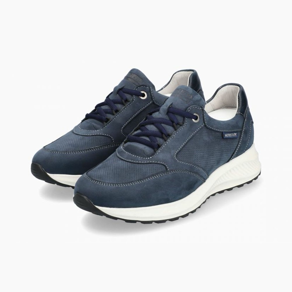 Mephisto Kelia Sneakers Dame Mørkeblå | 287159RNP