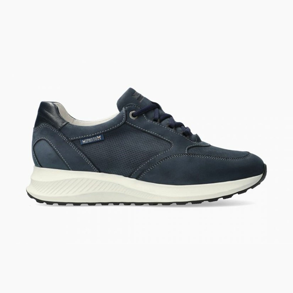 Mephisto Kelia Sneakers Dame Mørkeblå | 287159RNP