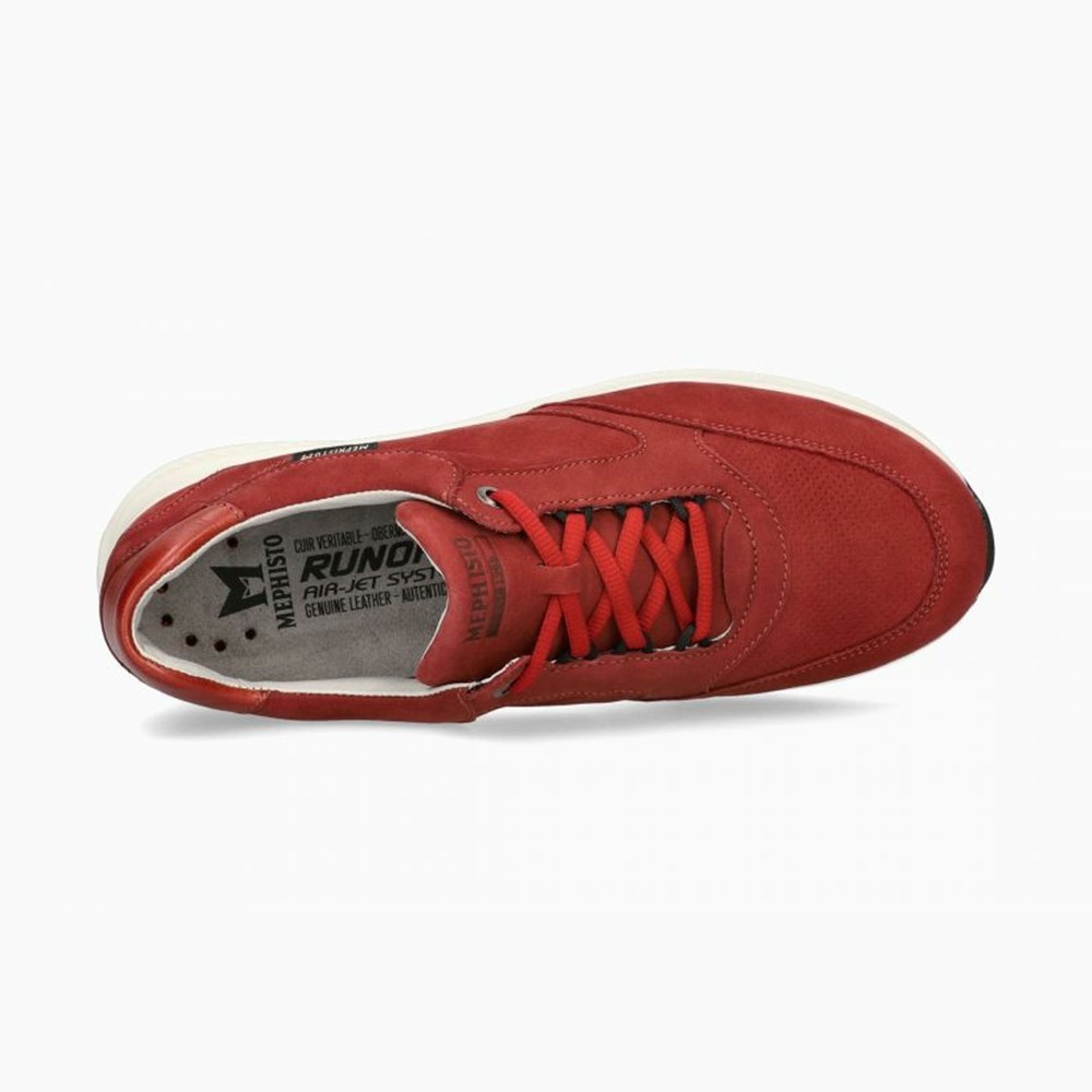 Mephisto Kelia Sneakers Dame Rød | 897052MLT