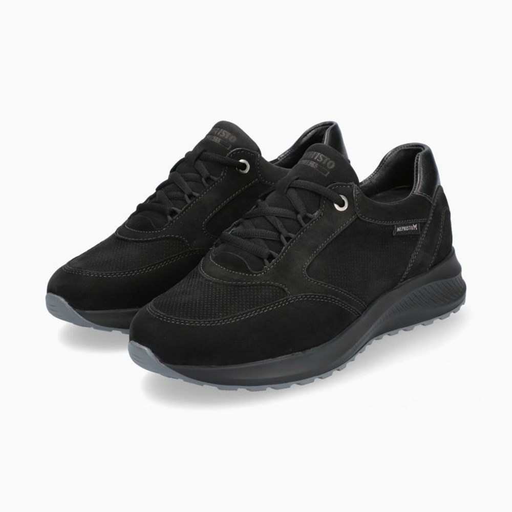 Mephisto Kelia Sneakers Dame Sort | 820195SKL