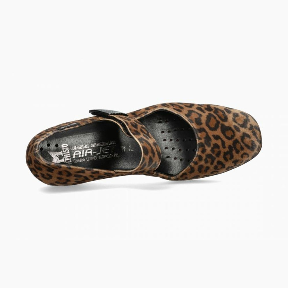 Mephisto Kimona Balletsko Dame Leopard | 237654GLR