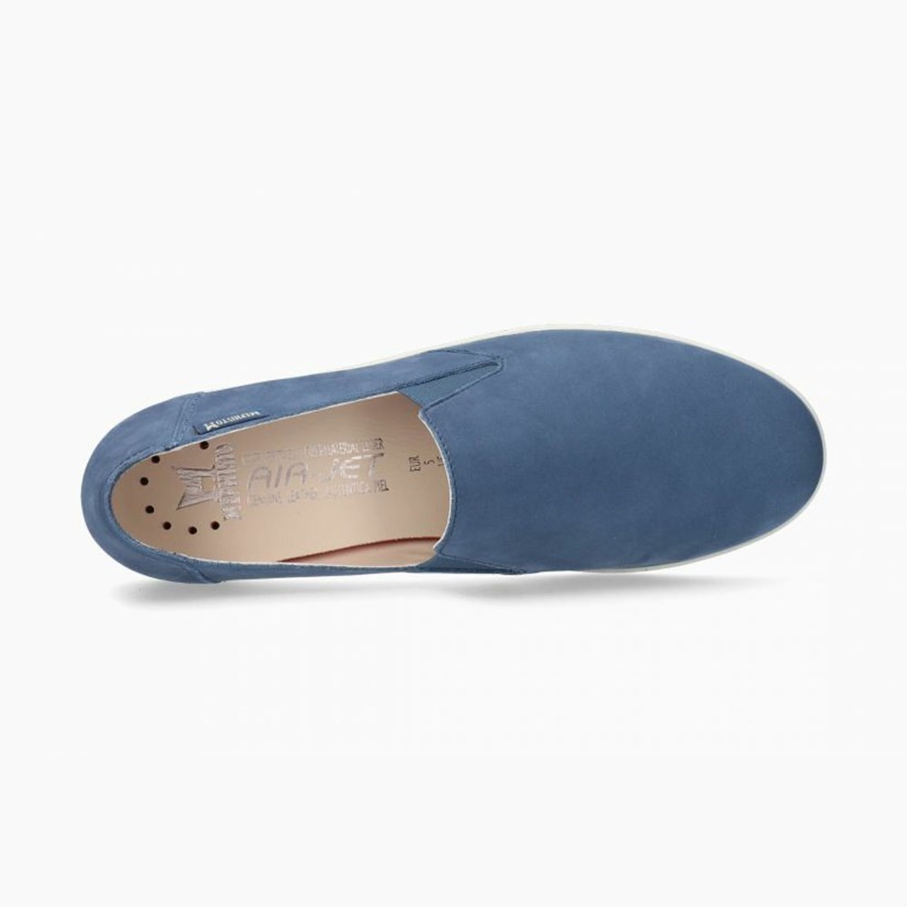 Mephisto Korie Slip On Sko Dame Blå | 014275MFI