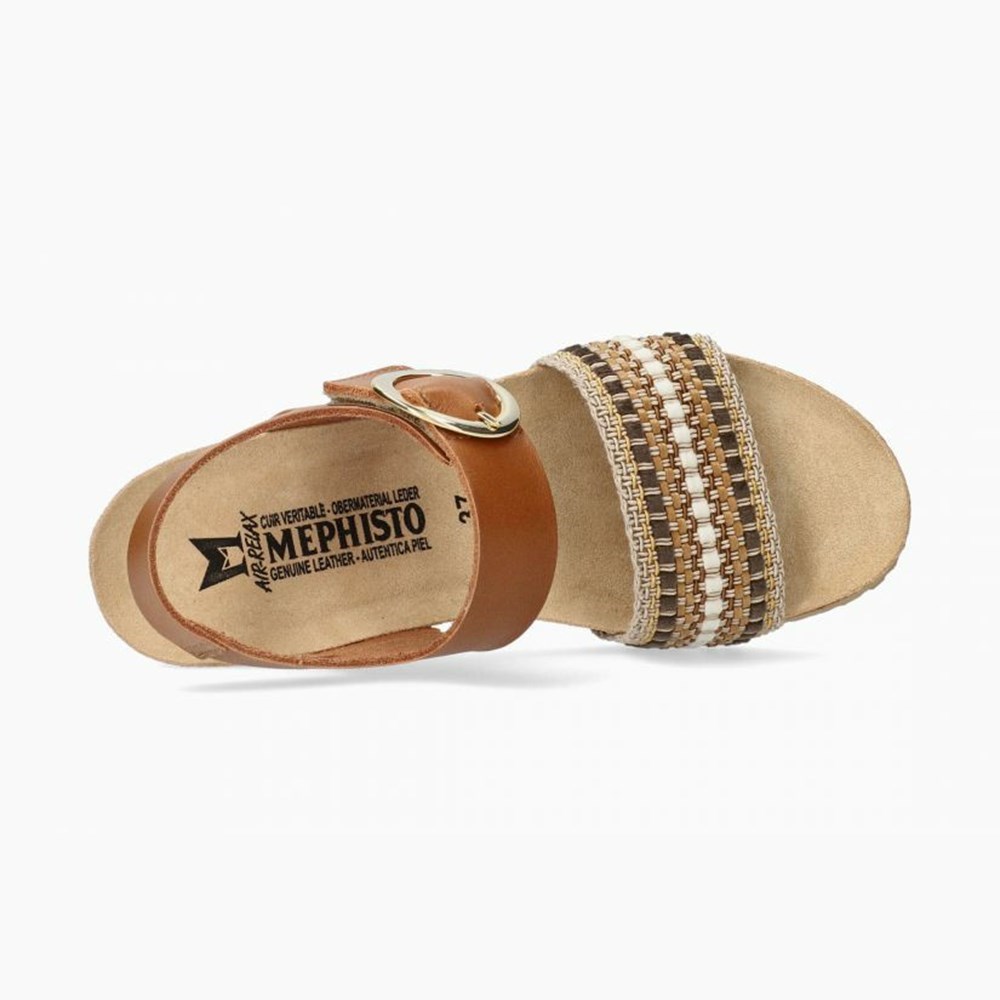 Mephisto Laure Sandaler Dame Brune | 391645SKI