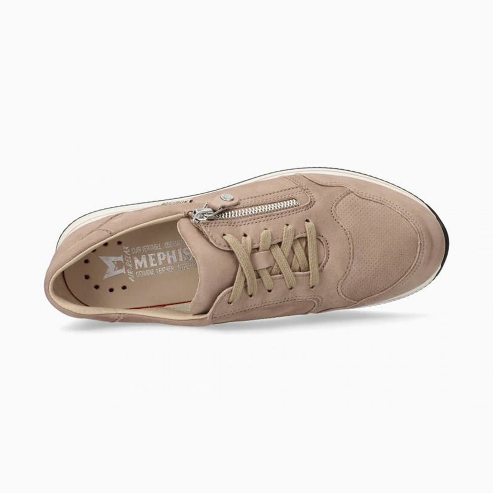 Mephisto Leenie Sneakers Dame Brune | 764512CIV