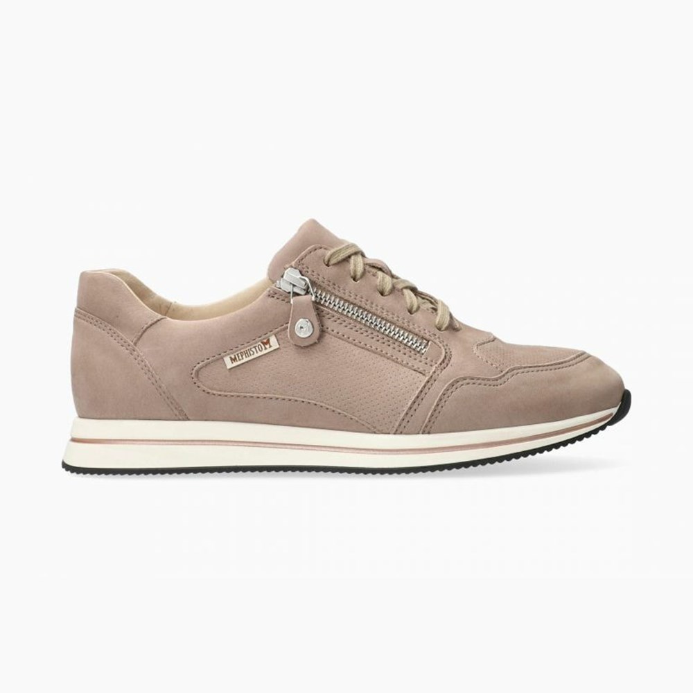 Mephisto Leenie Sneakers Dame Brune | 764512CIV