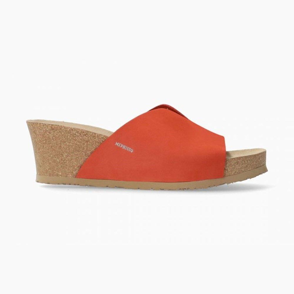 Mephisto Lisane Sandaler Dame Orange | 926104SPV