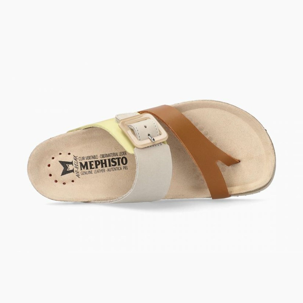 Mephisto Madeline Sandaler Dame Gul | 752810DAG