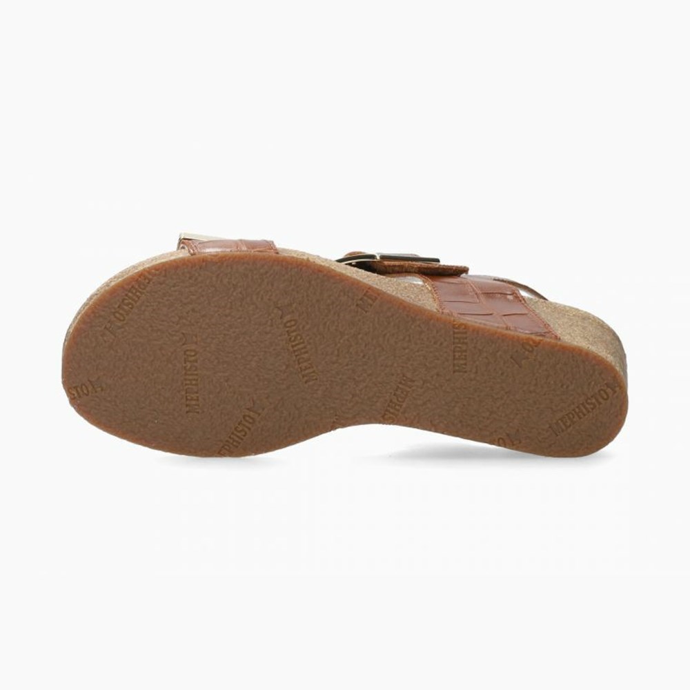 Mephisto Morgana Sandaler Dame Brune | 871905MYL