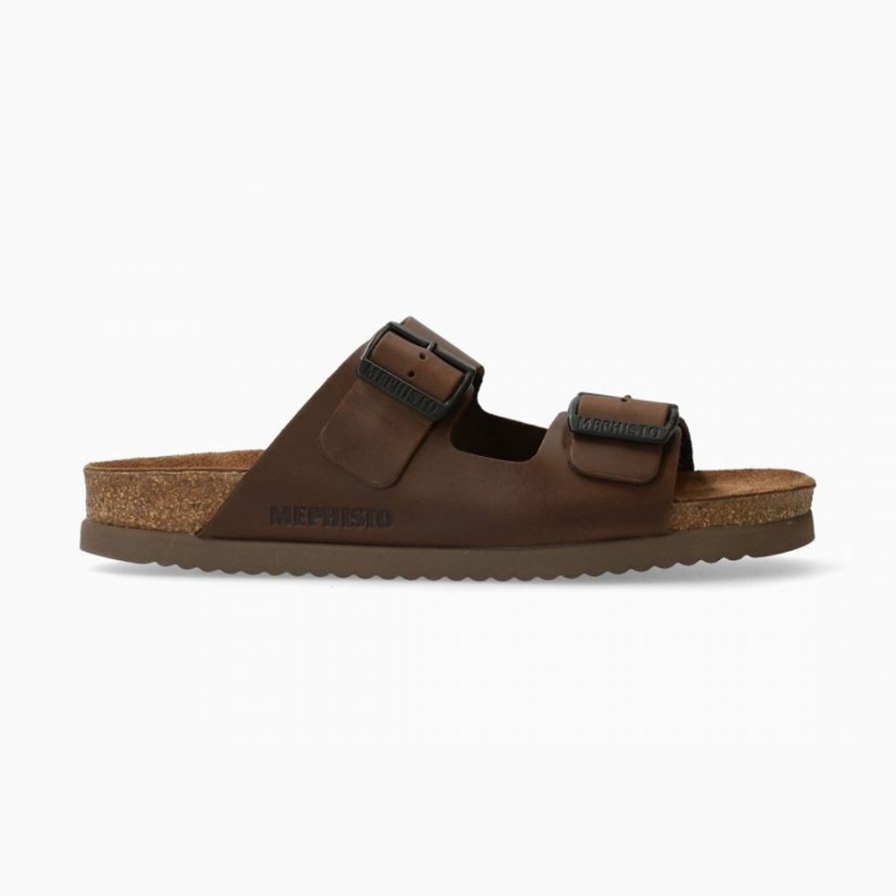 Mephisto Nerio Sandaler Herre Brune | 138294AUO