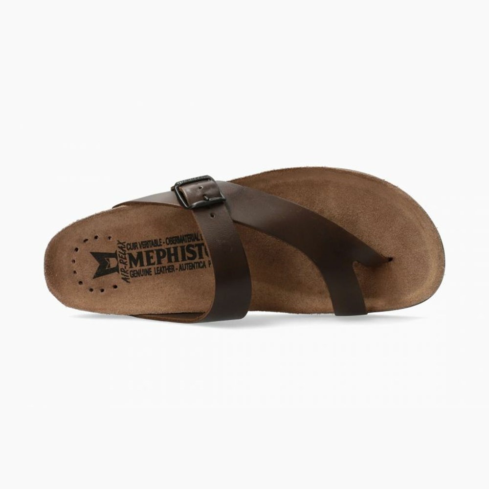 Mephisto Niels Sandaler Herre Brune | 207983QOK