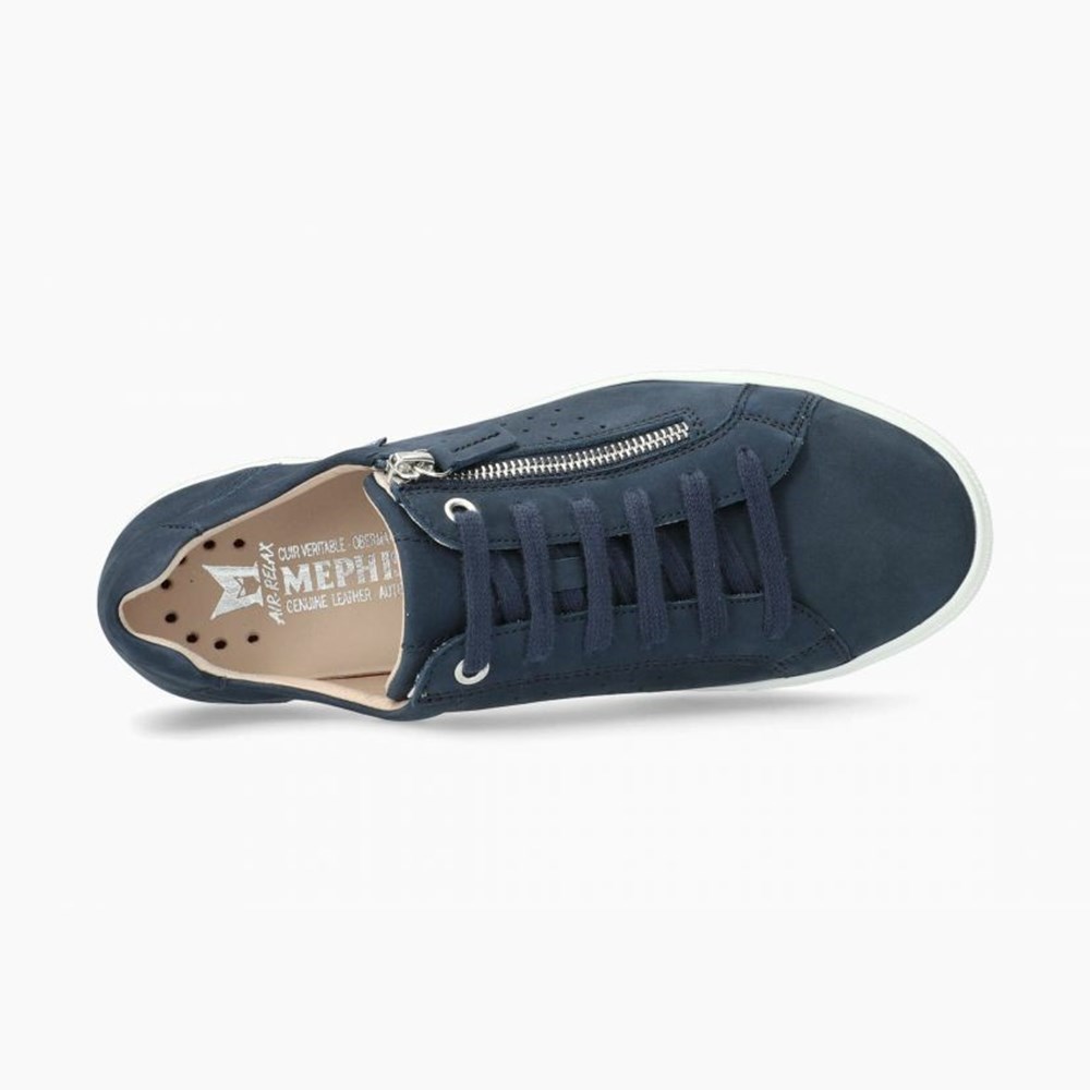 Mephisto Nikita Sneakers Dame Mørkeblå | 815423VKQ