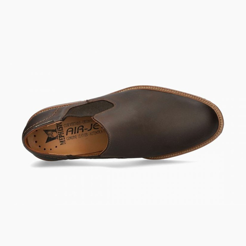 Mephisto Patrizio Slip On Sko Herre Brune | 429508YTD