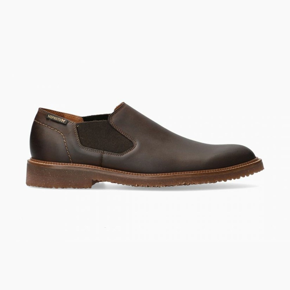 Mephisto Patrizio Slip On Sko Herre Brune | 429508YTD