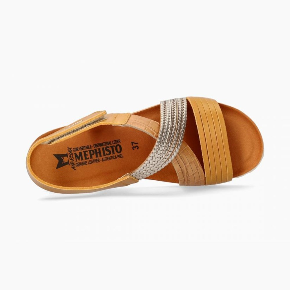 Mephisto Renza Sandaler Dame Gul | 072518HIW