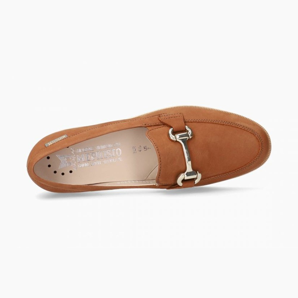 Mephisto Roxana Slip On Sko Dame Brune | 856049BMJ