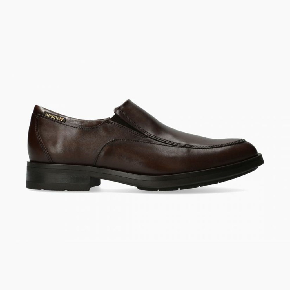 Mephisto Salvatore Slip On Sko Herre Brune | 840923KAR